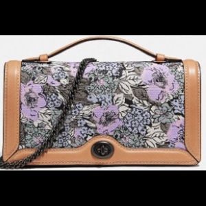 Authentic Coach chain clutch